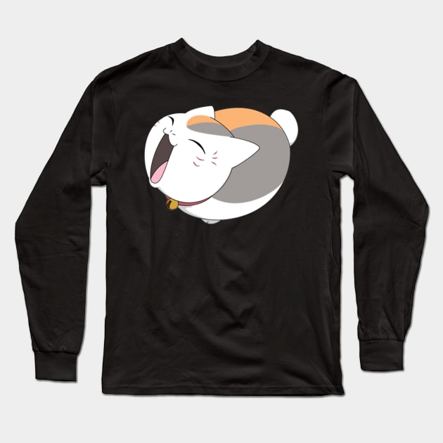 Nyanko Sensei Smile Long Sleeve T-Shirt by LindemannAlexander